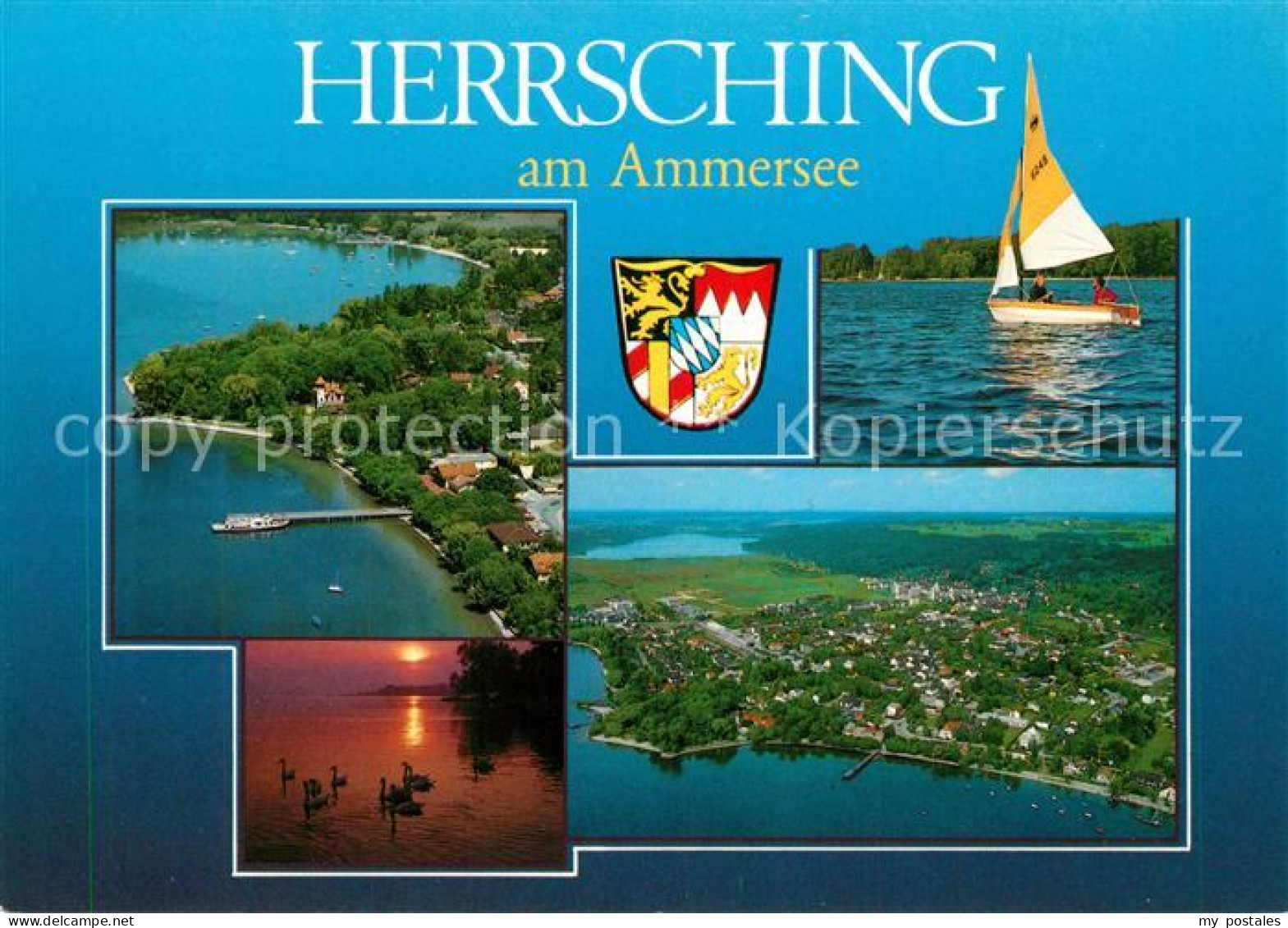 73178986 Herrsching Ammersee Fliegeraufnahme Herrsching Ammersee - Herrsching