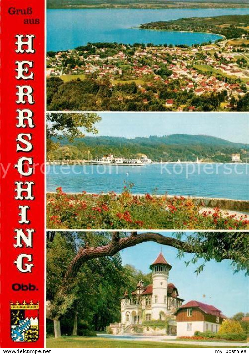 73178983 Herrsching Ammersee Fliegeraufnahme Herrsching Ammersee - Herrsching