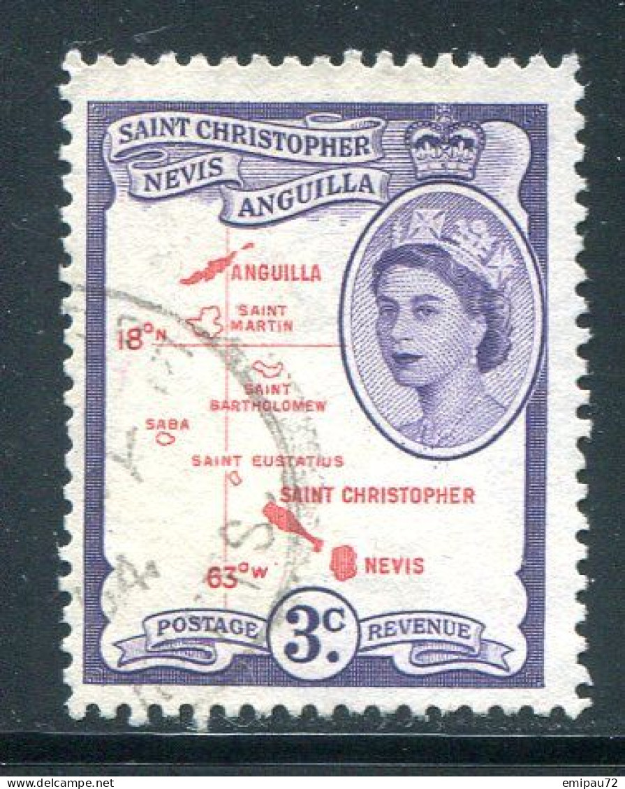 SAINT CHRISTOPHE-NEVIS-ANGUILLA- Y&T N°137- Oblitéré - St.Cristopher-Nevis & Anguilla (...-1980)