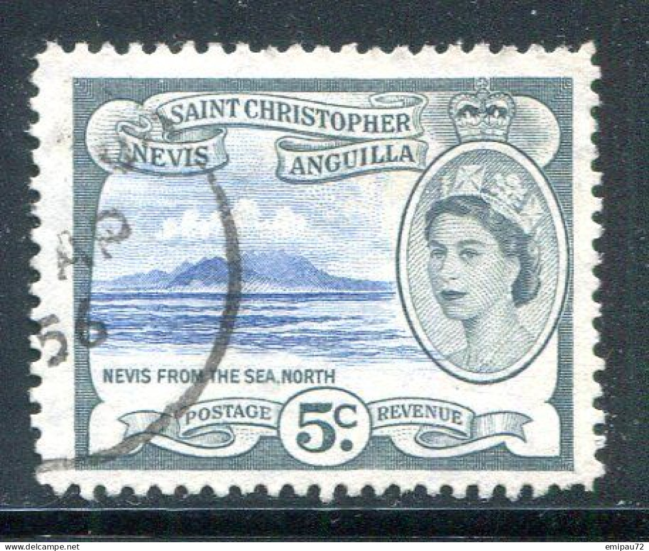 SAINT CHRISTOPHE-NEVIS-ANGUILLA- Y&T N°139- Oblitéré - St.Christopher-Nevis-Anguilla (...-1980)