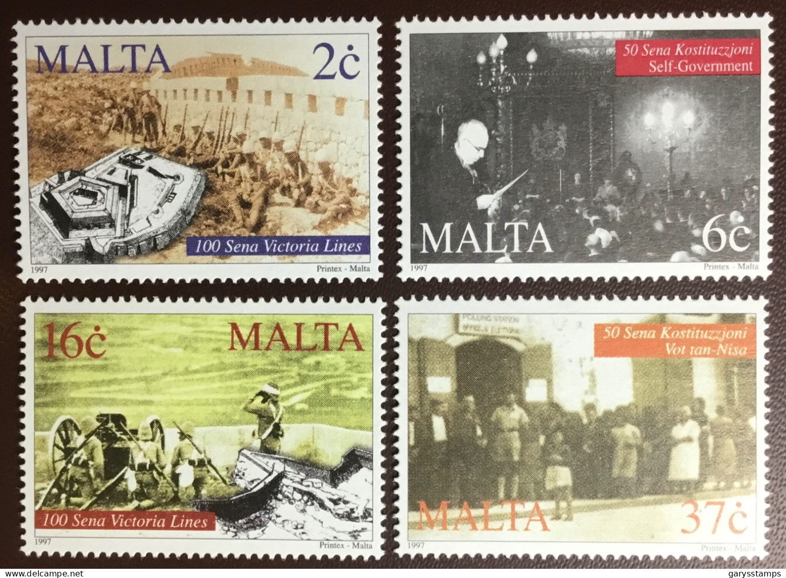 Malta 1997 Anniversaries MNH - Malte