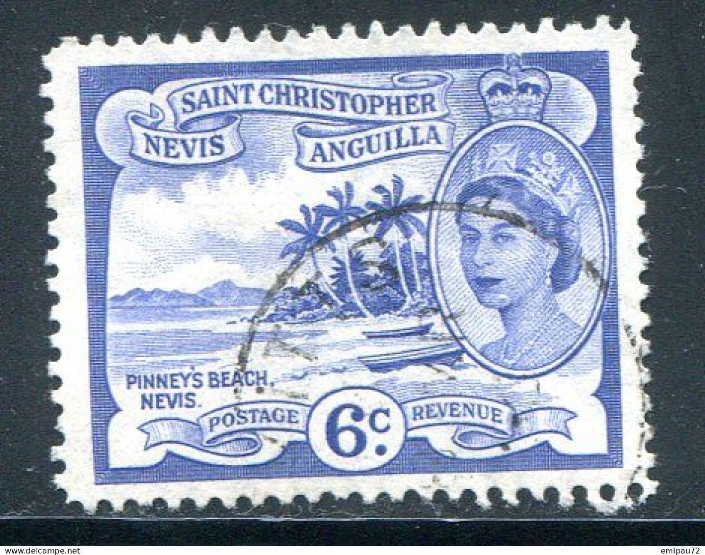 SAINT CHRISTOPHE-NEVIS-ANGUILLA- Y&T N°140- Oblitéré - St.Cristopher-Nevis & Anguilla (...-1980)