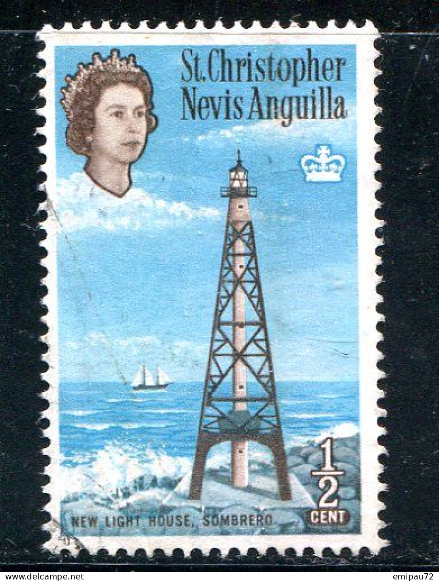 SAINT CHRISTOPHE-NEVIS-ANGUILLA- Y&T N°159- Oblitéré - San Cristóbal Y Nieves - Anguilla (...-1980)