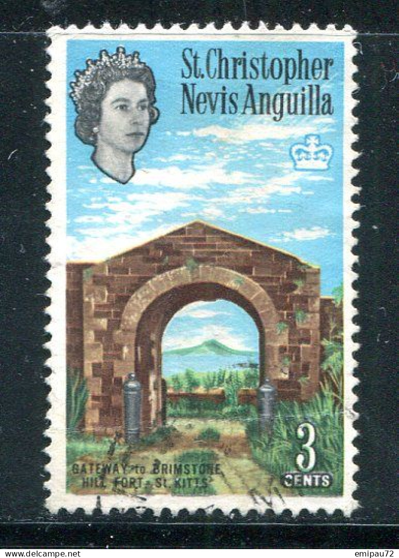 SAINT CHRISTOPHE-NEVIS-ANGUILLA- Y&T N°162- Oblitéré - St.Christopher-Nevis-Anguilla (...-1980)