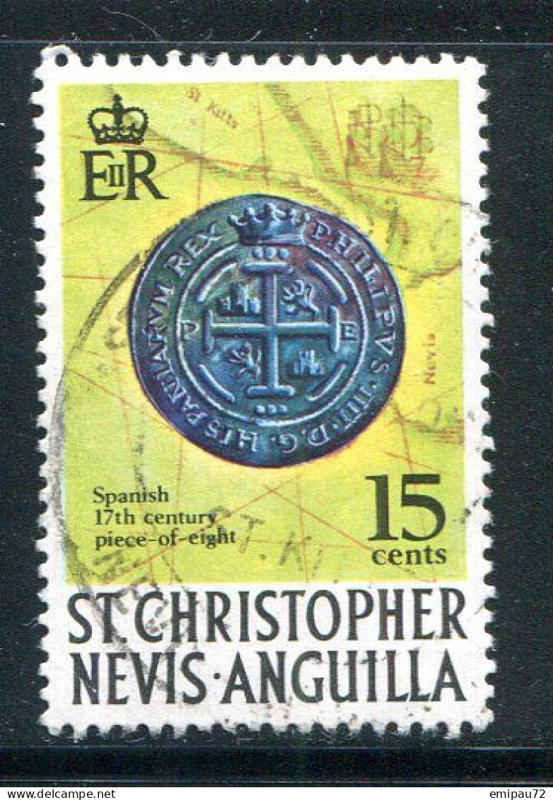 SAINT CHRISTOPHE-NEVIS-ANGUILLA- Y&T N°228- Oblitéré - St.Christopher-Nevis-Anguilla (...-1980)