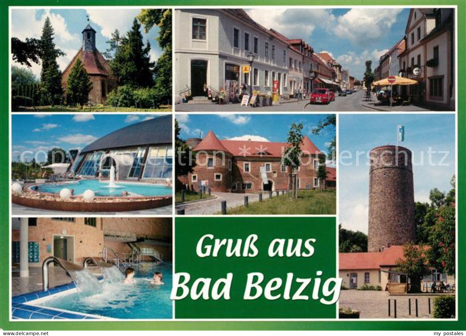 73178430 Bad Belzig Kapelle Strasse Der Einheit Steintherme Burg Eisenhardt Berg - Belzig