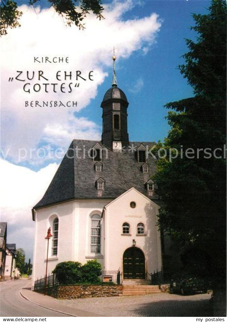 73178410 Bernsbach Kirche Zur Ehre Gottes  Bernsbach - Bernsbach