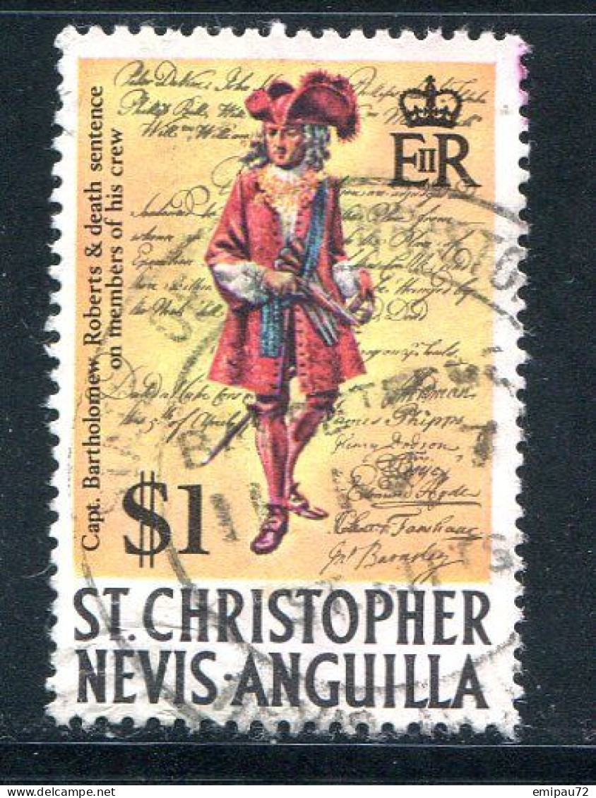 SAINT CHRISTOPHE-NEVIS-ANGUILLA- Y&T N°233- Oblitéré - San Cristóbal Y Nieves - Anguilla (...-1980)
