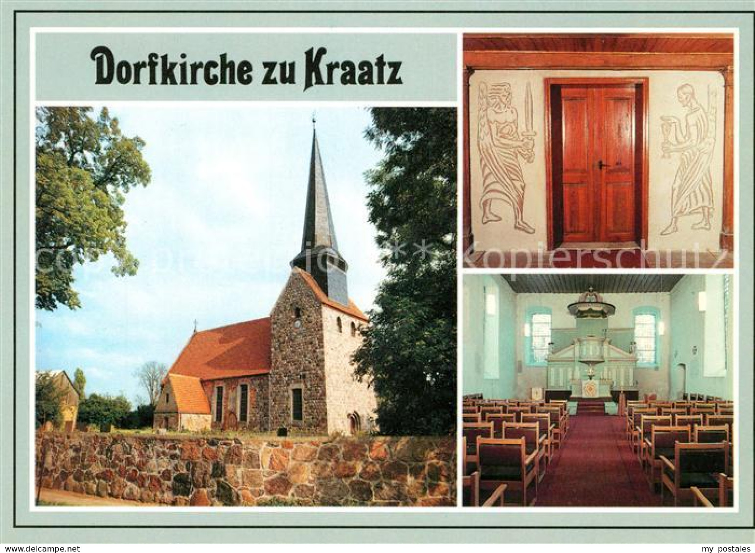 73178359 Kraatz-Buberow Kirche  Kraatz-Buberow - Gransee