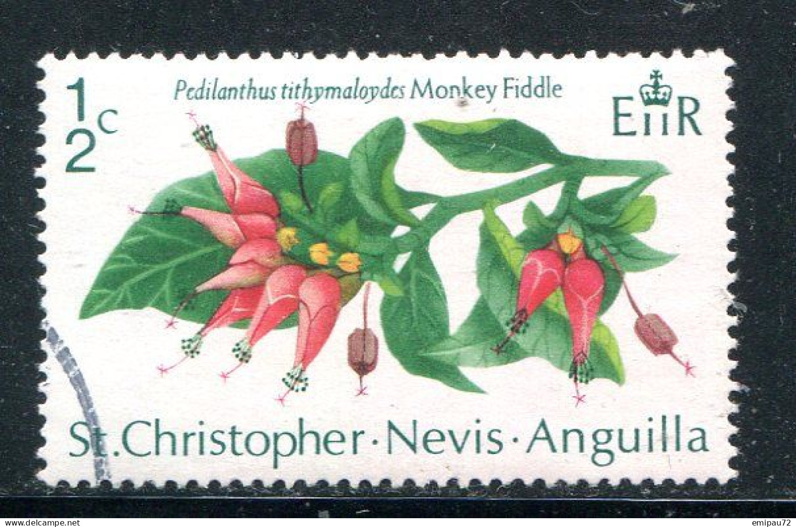 SAINT CHRISTOPHE-NEVIS-ANGUILLA- Y&T N°251- Oblitéré - San Cristóbal Y Nieves - Anguilla (...-1980)