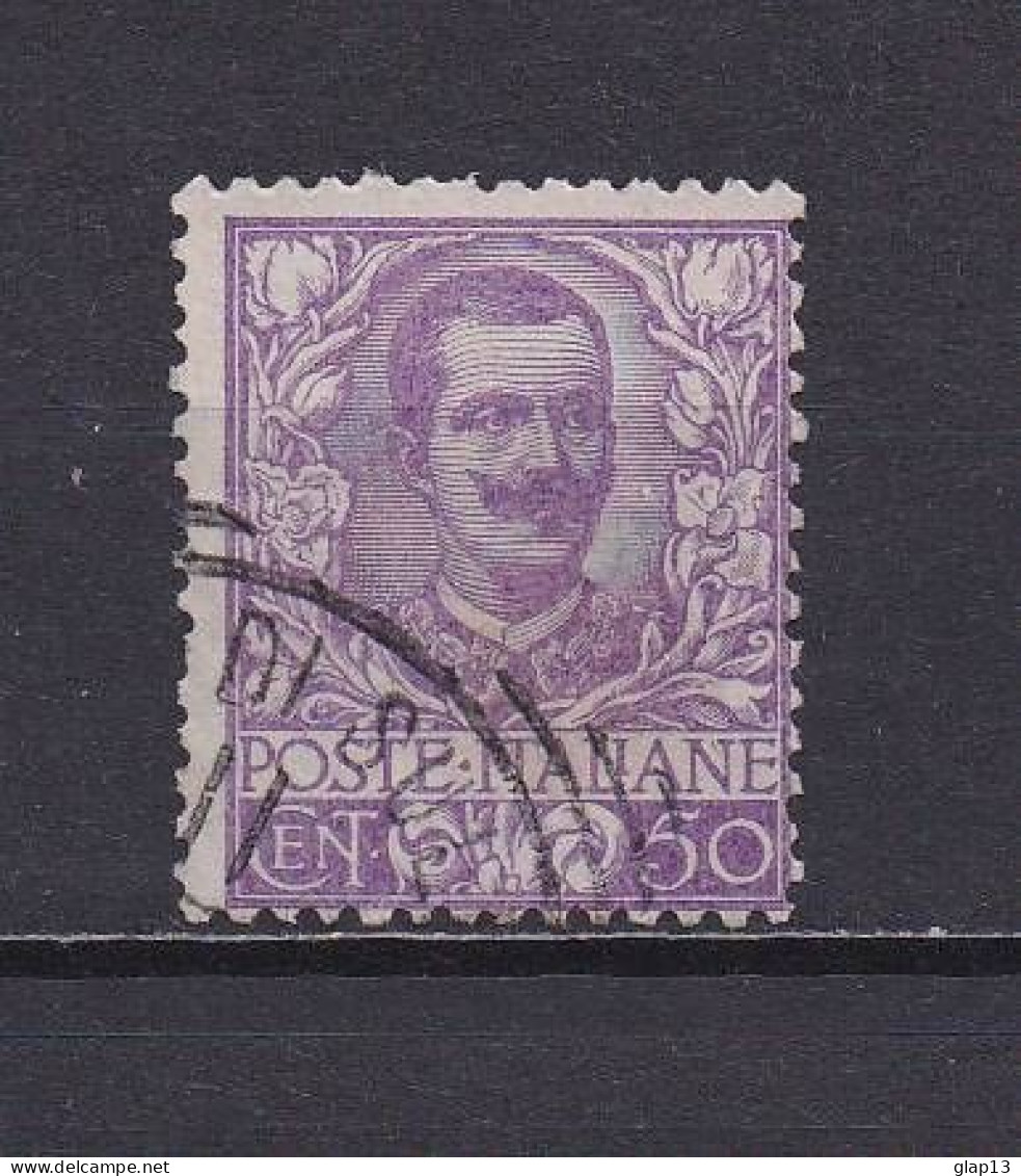 ITALIE 1901 TIMBRE N°72 OBLITERE VICTOR EMMANUEL III - Oblitérés