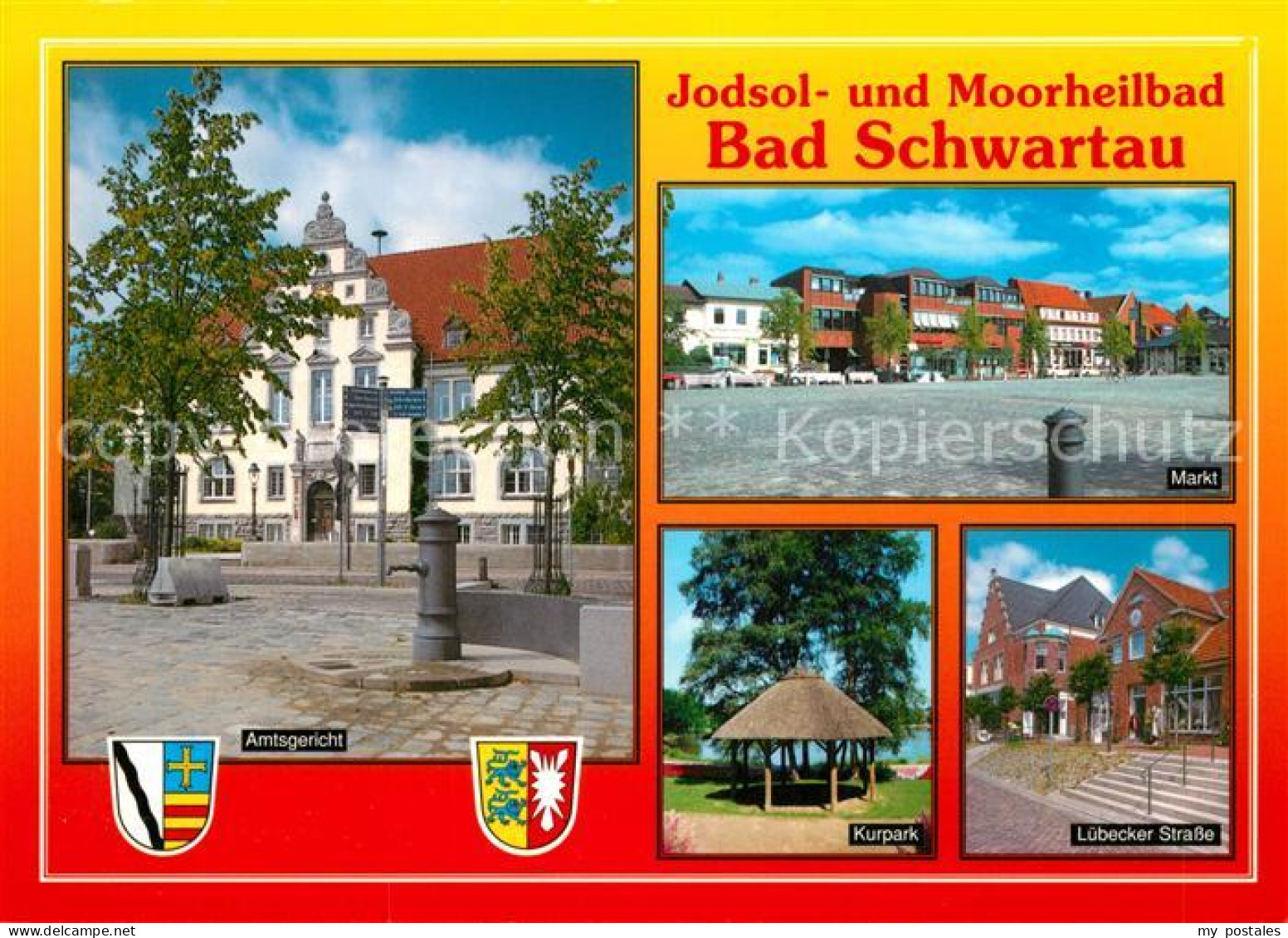 73177992 Bad Schwartau Amtsgericht Markt Kurpark Luebecker Strasse Jodsolbad Moo - Bad Schwartau