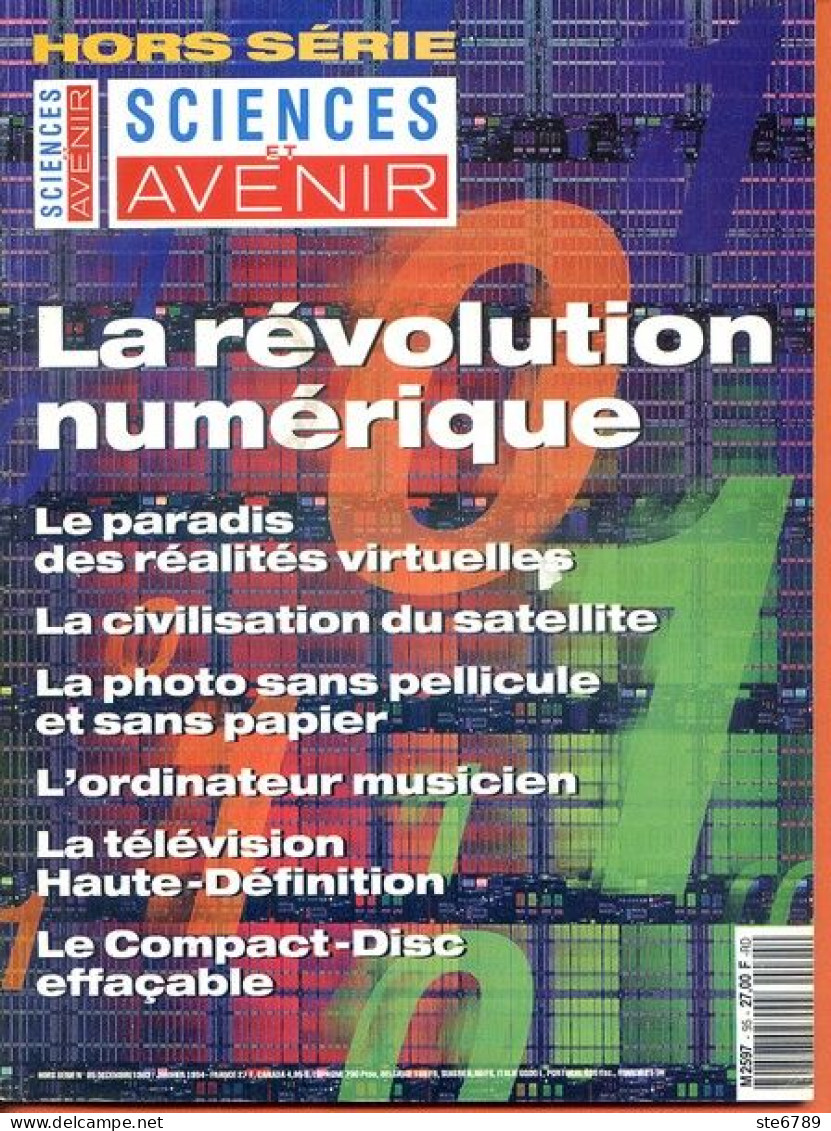 Sciences Et Avenir N° 95 Hors Série Décembre 1993 Révolution Numérique - Wetenschap