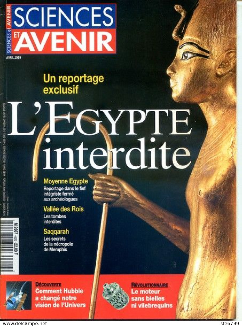 Sciences Et Avenir N° 626 Avril 1999  Egypte Interdite - Wissenschaft