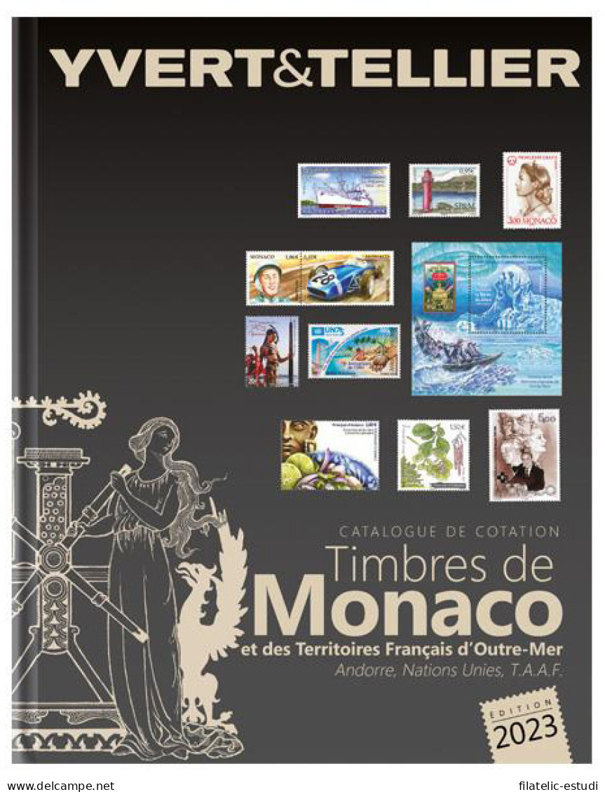 Catálogo Yvert 2023 I Bis Mónaco Territorios Franceses Ultramar - Autres & Non Classés