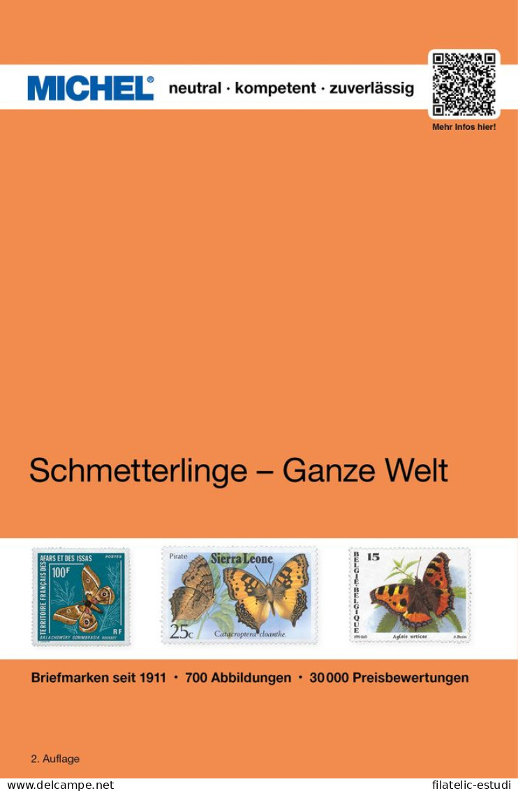 MICHEL Motivkatalog Schmetterlinge - Ganze Welt - Autres & Non Classés