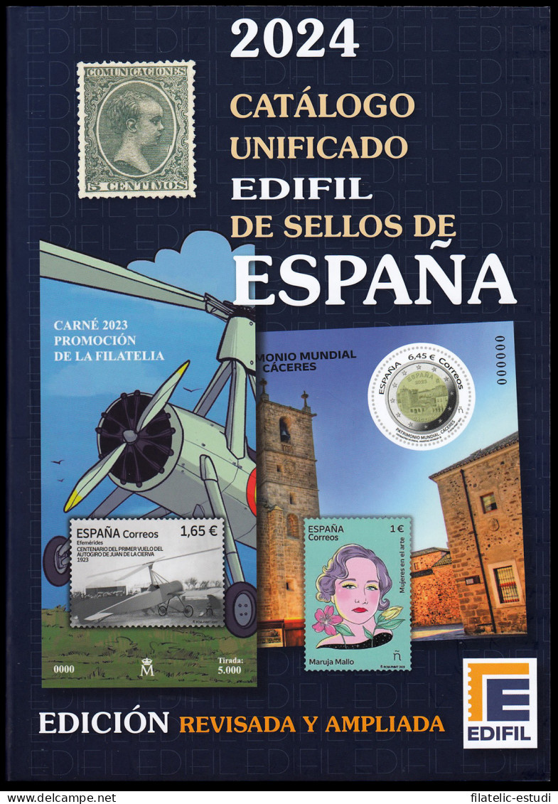 Catálogo Unificado Edifil Sellos De España Ed. 2024 - Sonstige & Ohne Zuordnung