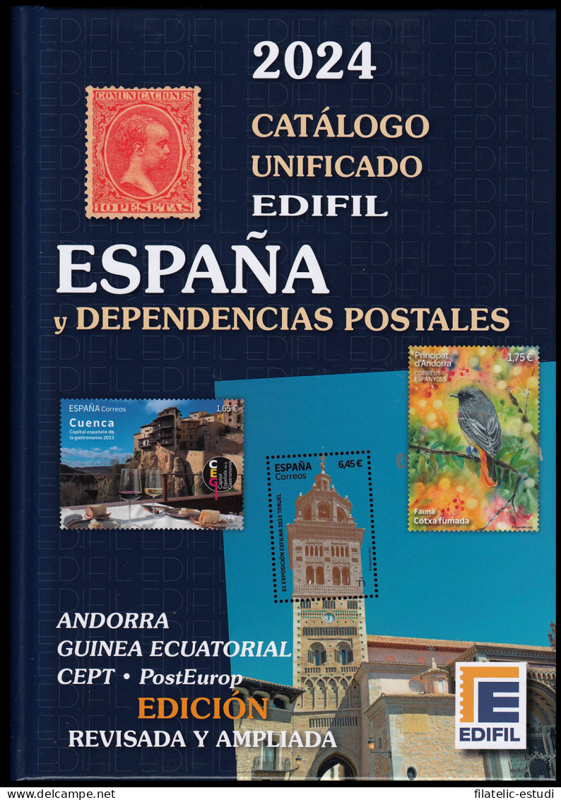 Catálogo Unificado  Edifil España Y Dependencias Postales Ed. 2024 - Altri & Non Classificati