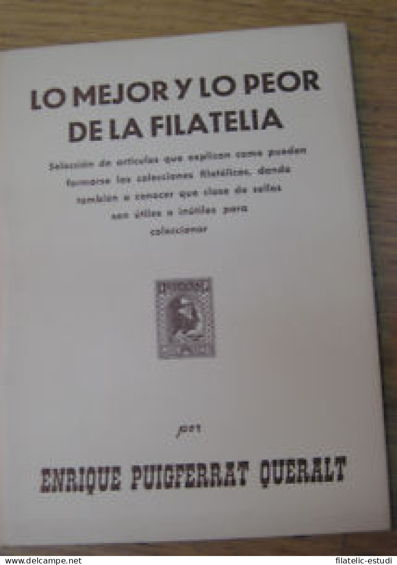 FILATELIA - Biblioteca - Catálogogos España Y Colonias - EsellEd1960Puigferrat - Otros & Sin Clasificación