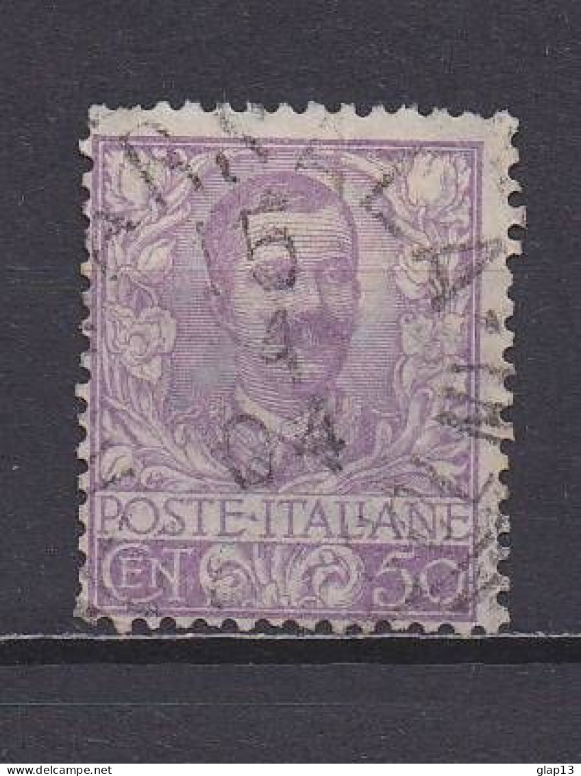 ITALIE 1901 TIMBRE N°72 OBLITERE VICTOR EMMANUEL III - Oblitérés