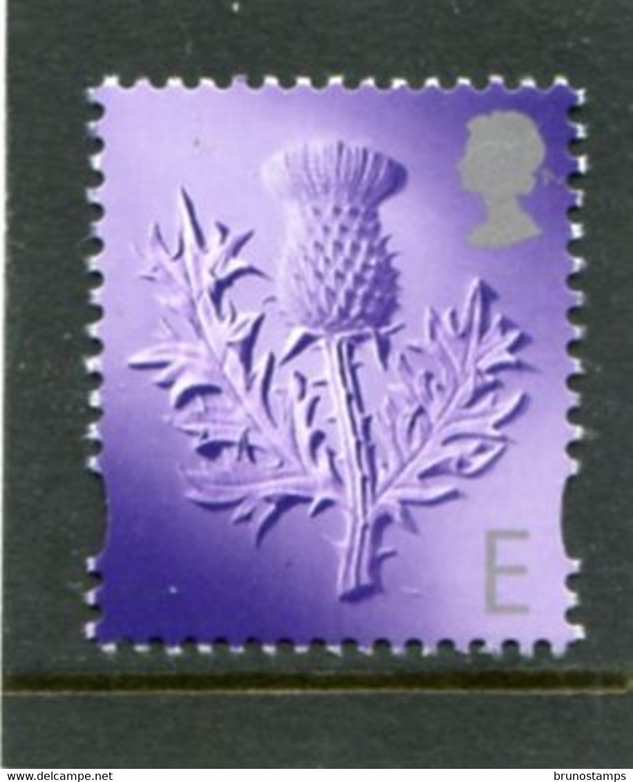 GREAT BRITAIN - 1999  SCOTLAND  E  MINT NH - Série 'Machin'