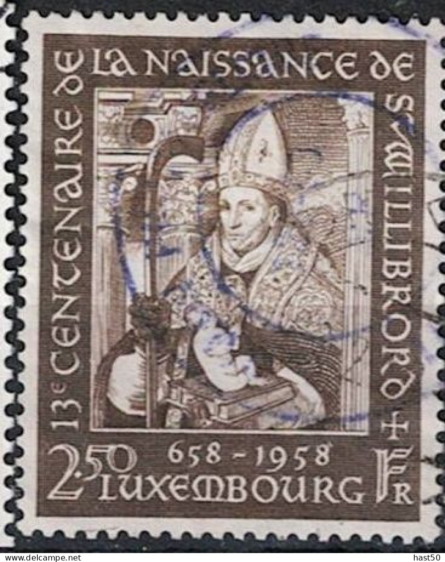 Luxemburg - 1300. Geburtstag Des Hl. Willibrord (MiNr: 584) 1958 - Gest Used Obl - Oblitérés