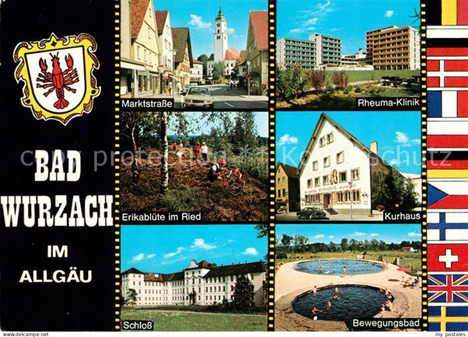 73177630 Bad Wurzach Marktstrasse Erikabluete Im Ried Schloss Rheumaklinik Kurha - Bad Wurzach