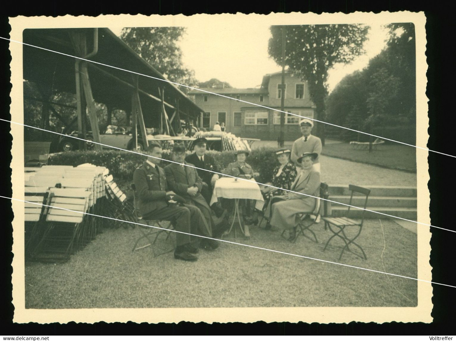 3x Orig. XL Foto 1938 Berlin Gatow Grundstück Spandau Yacht Club Scharfe Lanke Club Grundstück - Gatow