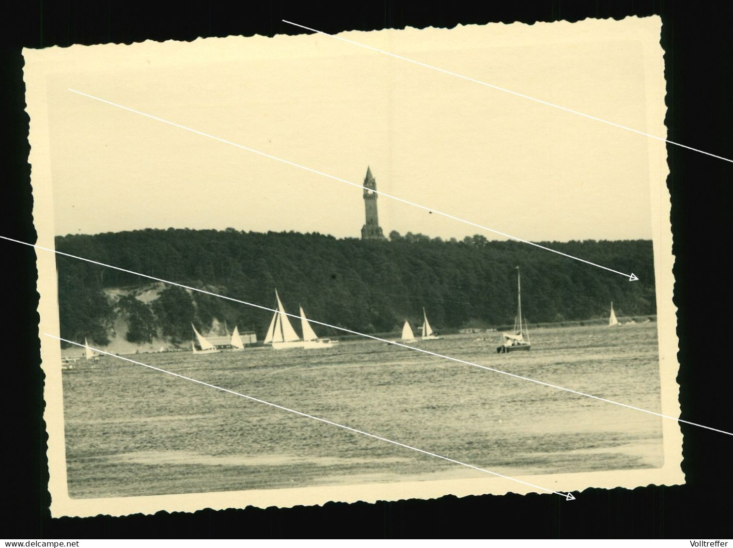 3x orig. XL Foto 1938 Berlin Gatow Grundstück Spandau Yacht Club Scharfe Lanke Club Grundstück