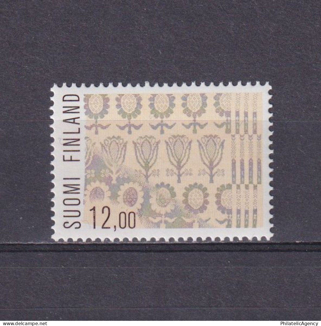 FINLAND 1985, Mi# 972, Tulip Damask Table Cloth, MNH - Unused Stamps