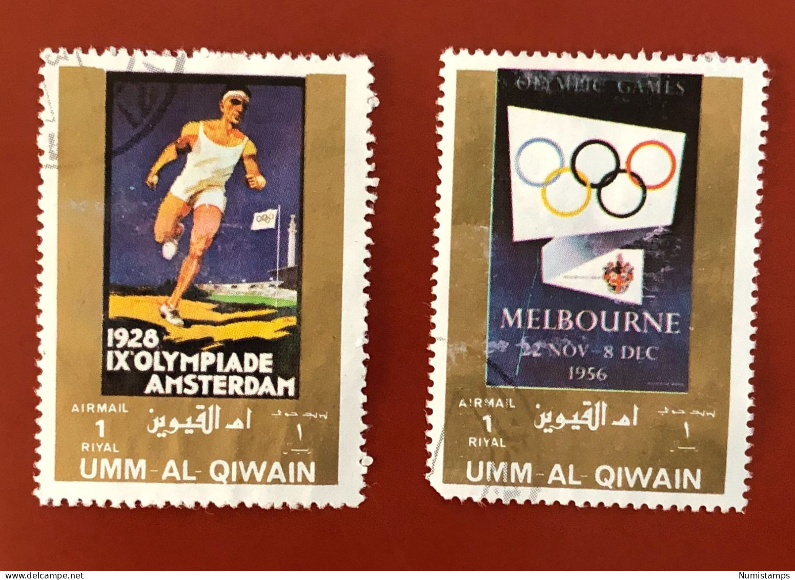 Umm Al-Qiwain - History Of The Olympic Games, Large Format - 1972 - Umm Al-Qiwain