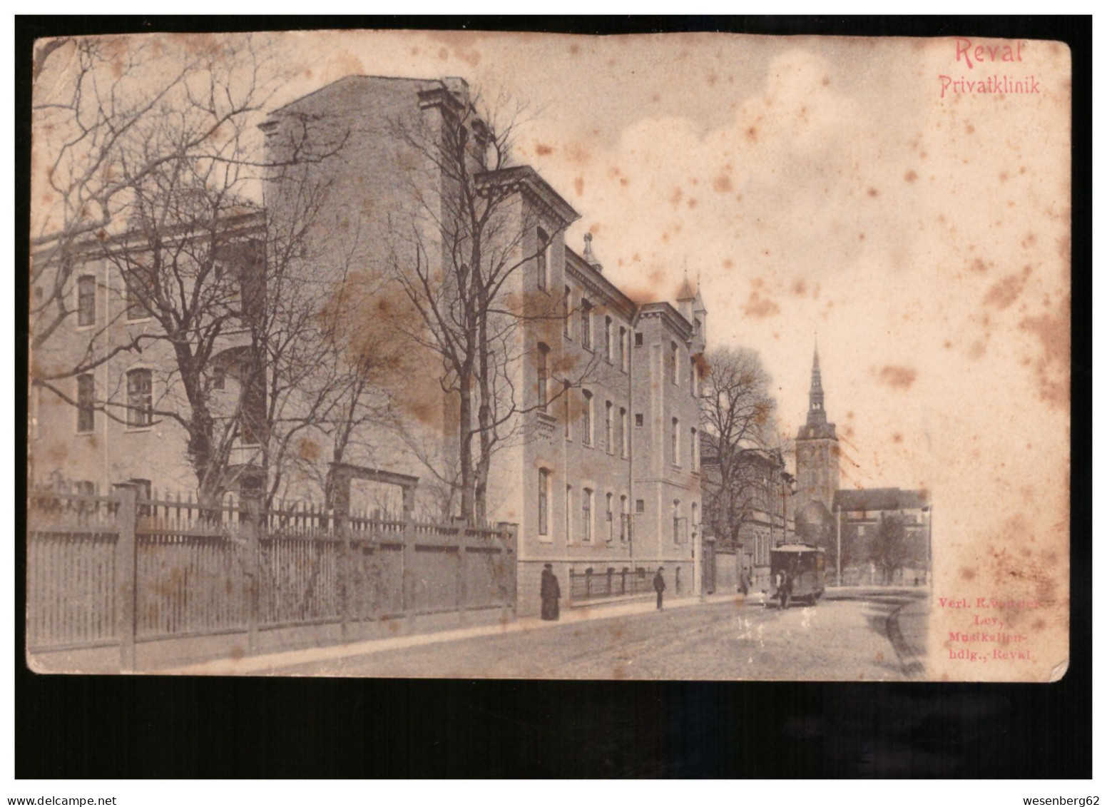 Reval/ Tallinn Privatklinik Ca 1905 - Estland