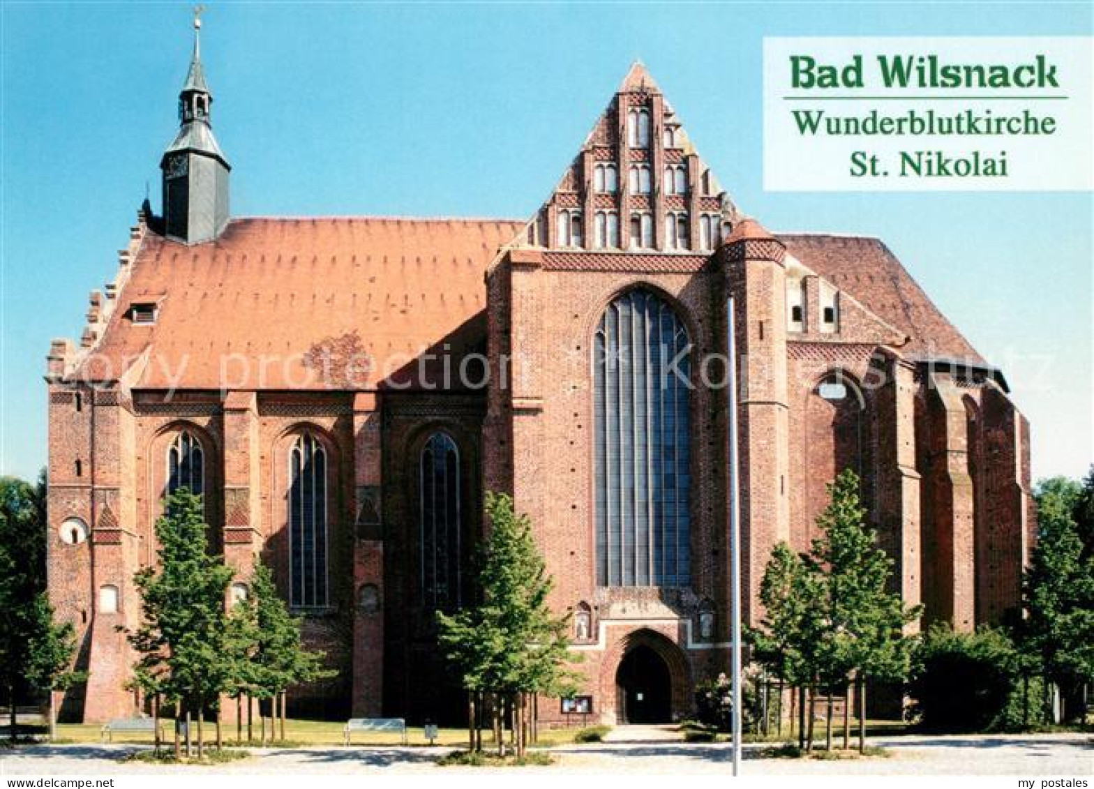 73177196 Bad Wilsnack Wunderblutkirche St. Nikolai  Bad Wilsnack - Bad Wilsnack