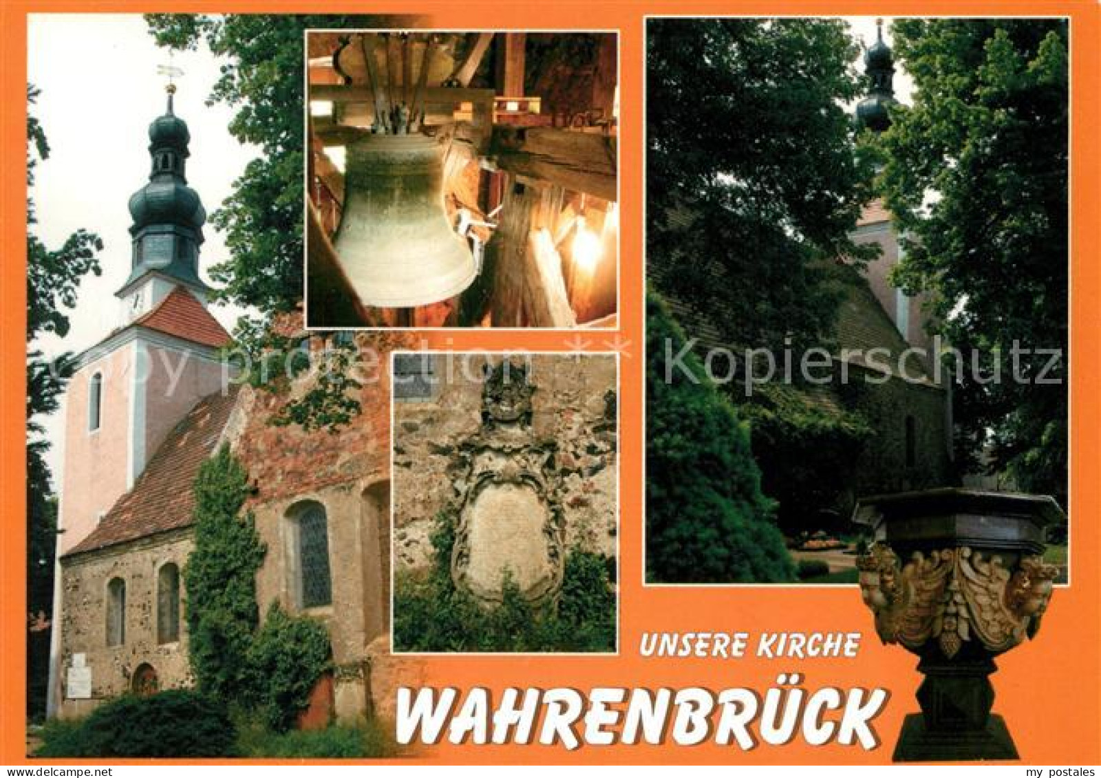 73177192 Wahrenbrueck Kirche Spendenkarte  Wahrenbrueck - Wahrenbrück