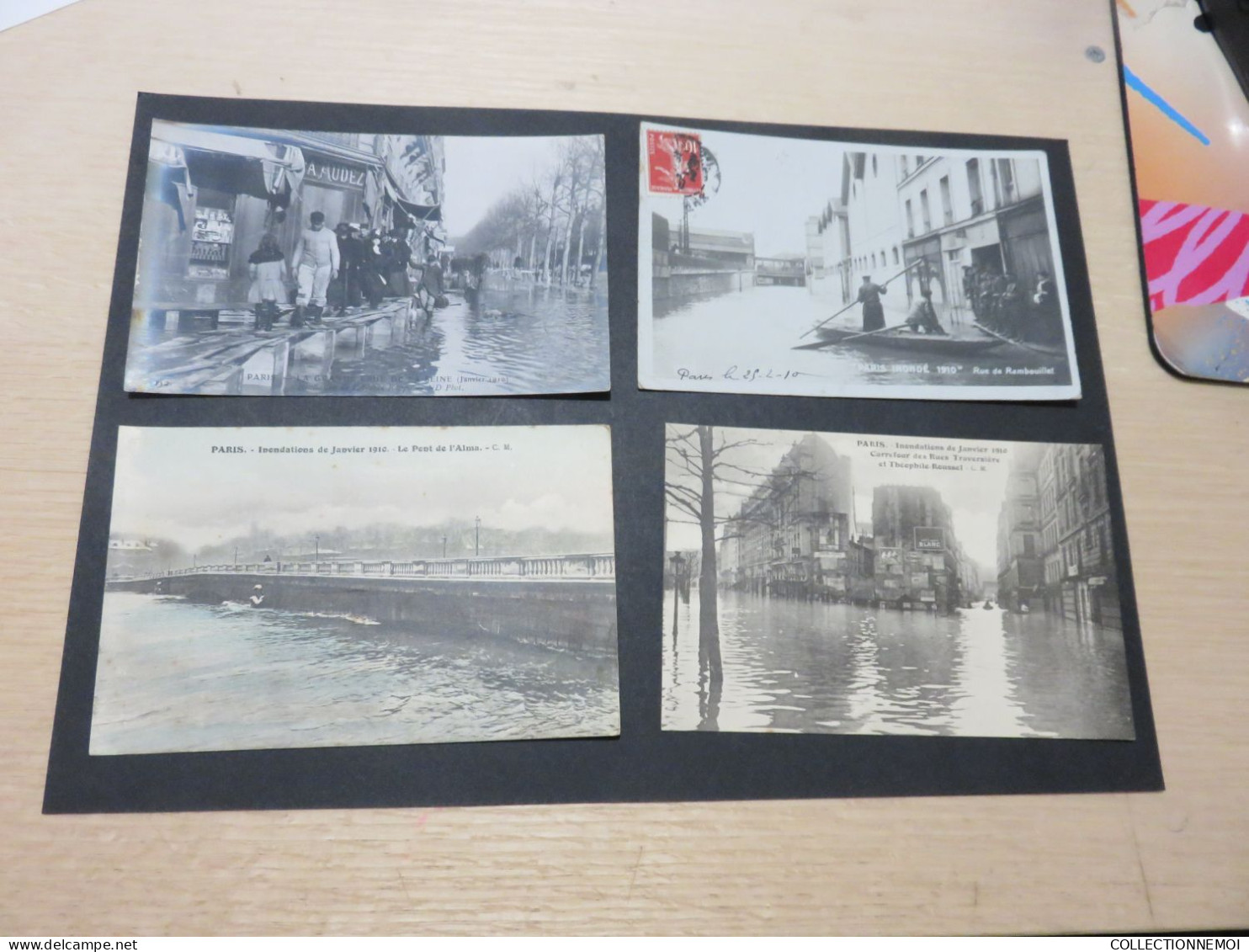 LOT DE 37 Cartes Des INONDATIONS DE 1910 ,,, Bon Etat Generale ,,mais Surement Quelques Defauts - Inondations De 1910