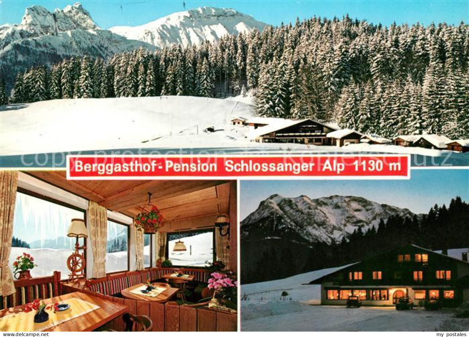 73177134 Obermeilingen Pfronten Berggasthof Schlossanger Alp Obermeilingen Pfron - Pfronten