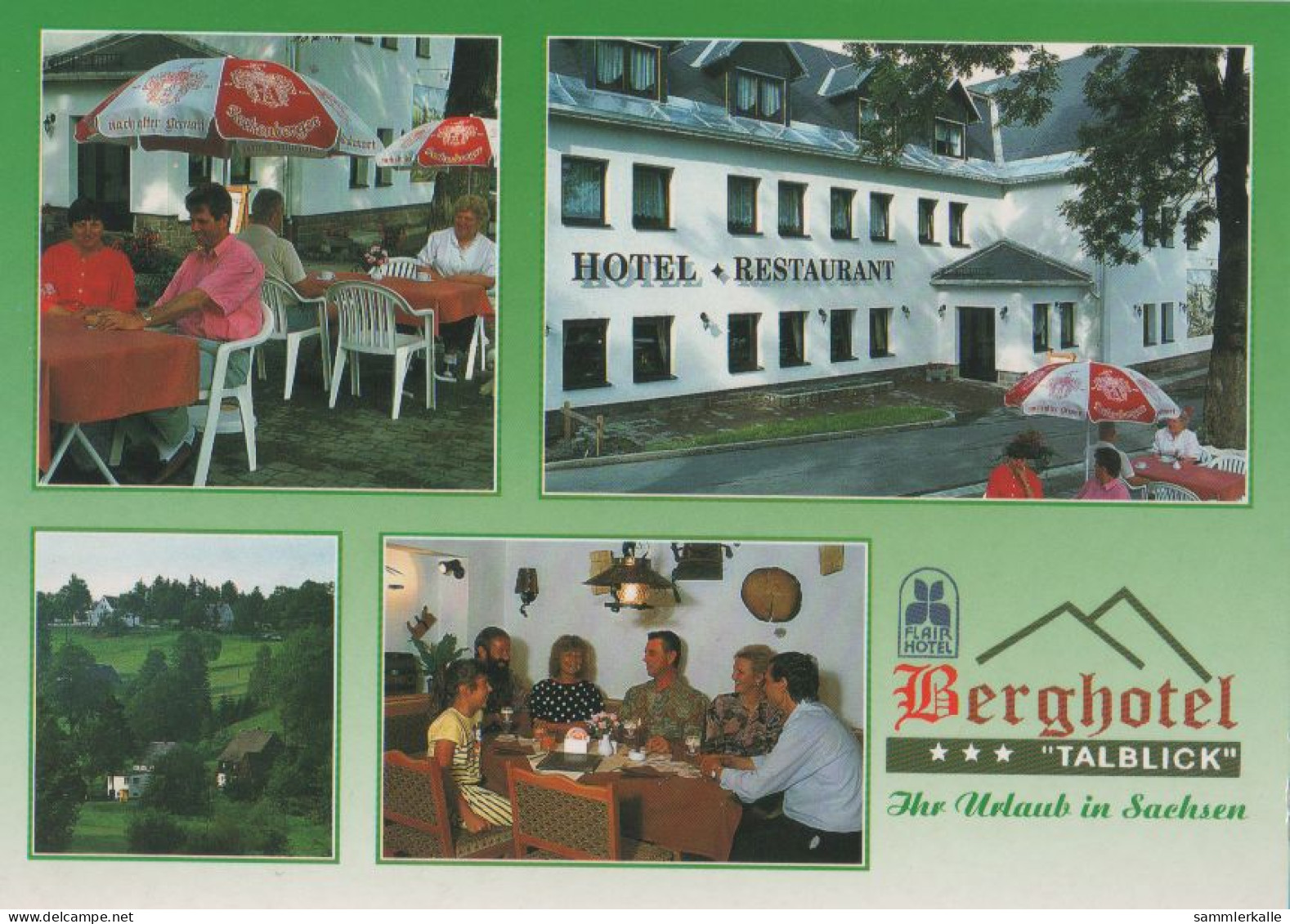 29813 - Rechenberg-Bienenmühle, Holzhau - Hotel Talblick - Ca. 1995 - Holzhau
