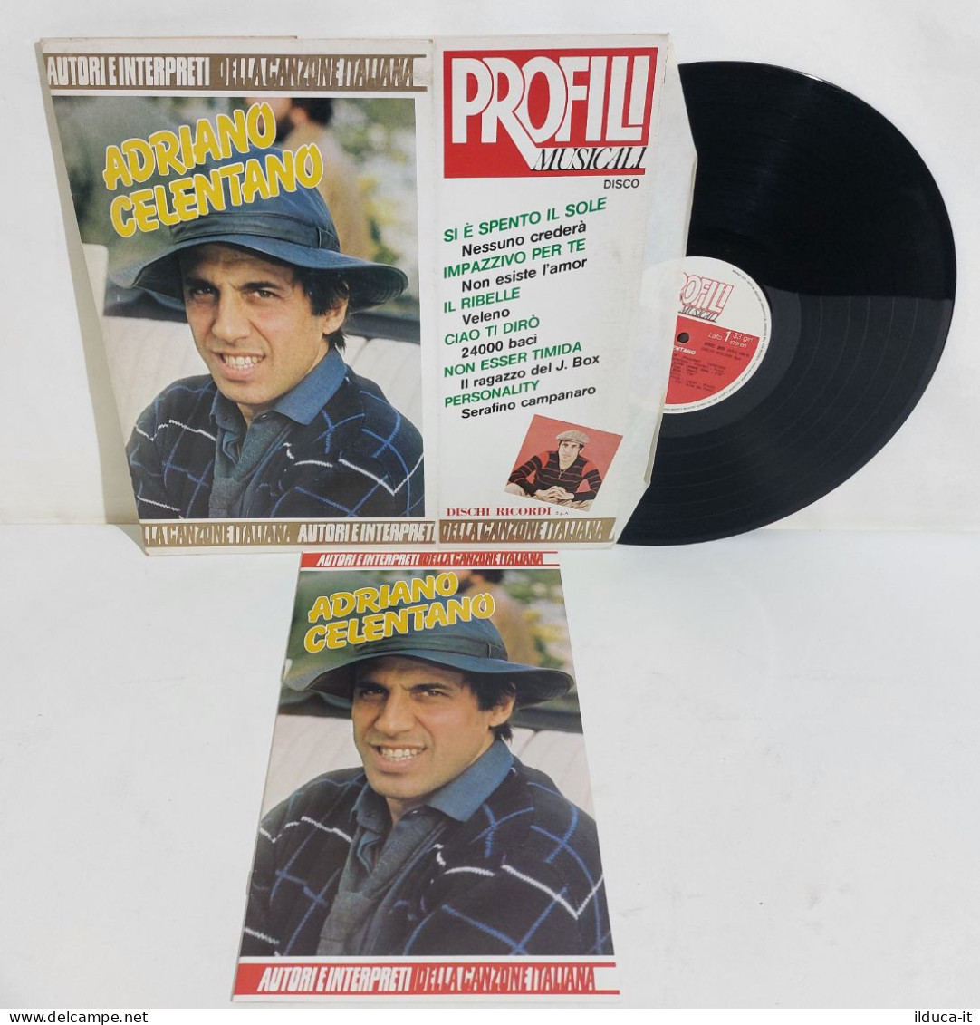 56885 LP 33 Giri - Profili Musicali - Adriano Celentano - Altri - Musica Italiana