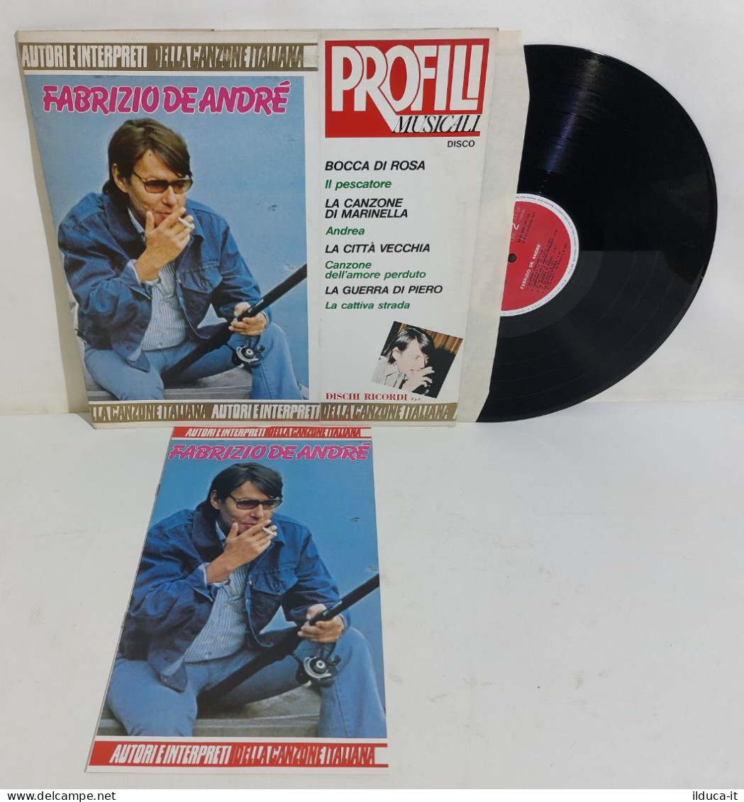 56887 LP 33 Giri - Profili Musicali - Fabrizio De André - Otros - Canción Italiana