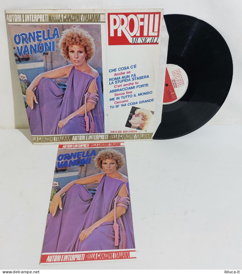 56889 LP 33 Giri - Profili Musicali - Ornella Vanoni - Altri - Musica Italiana