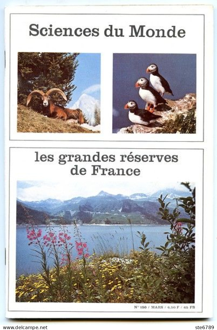 Revue SCIENCES DU MONDE  Les Grandes Réserves De France Parcs N° 150 1976 - Animali