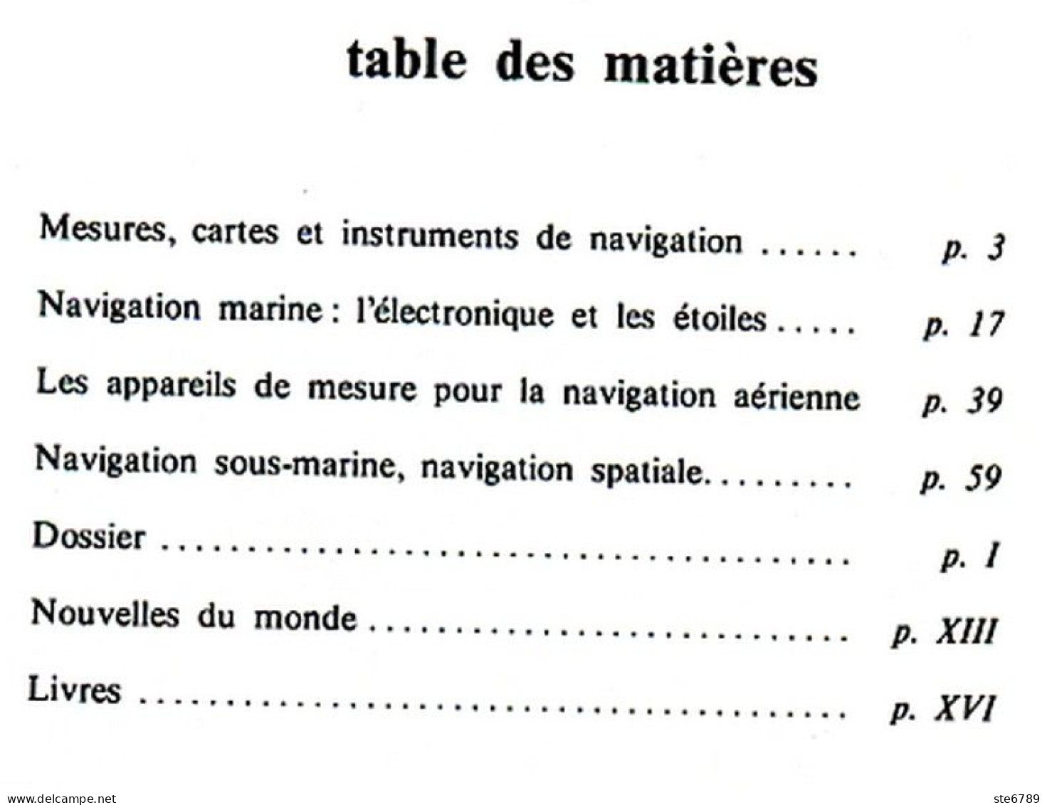 Revue SCIENCES DU MONDE  Navigation Marine Aviation N° 158 1976 - Ciencia