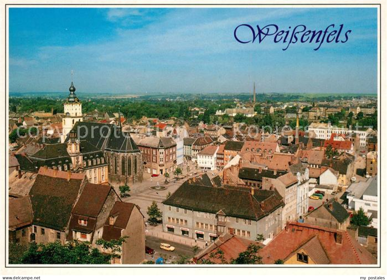 73176640 Weissenfels Saale Kirche Panorama Weissenfels Saale - Weissenfels