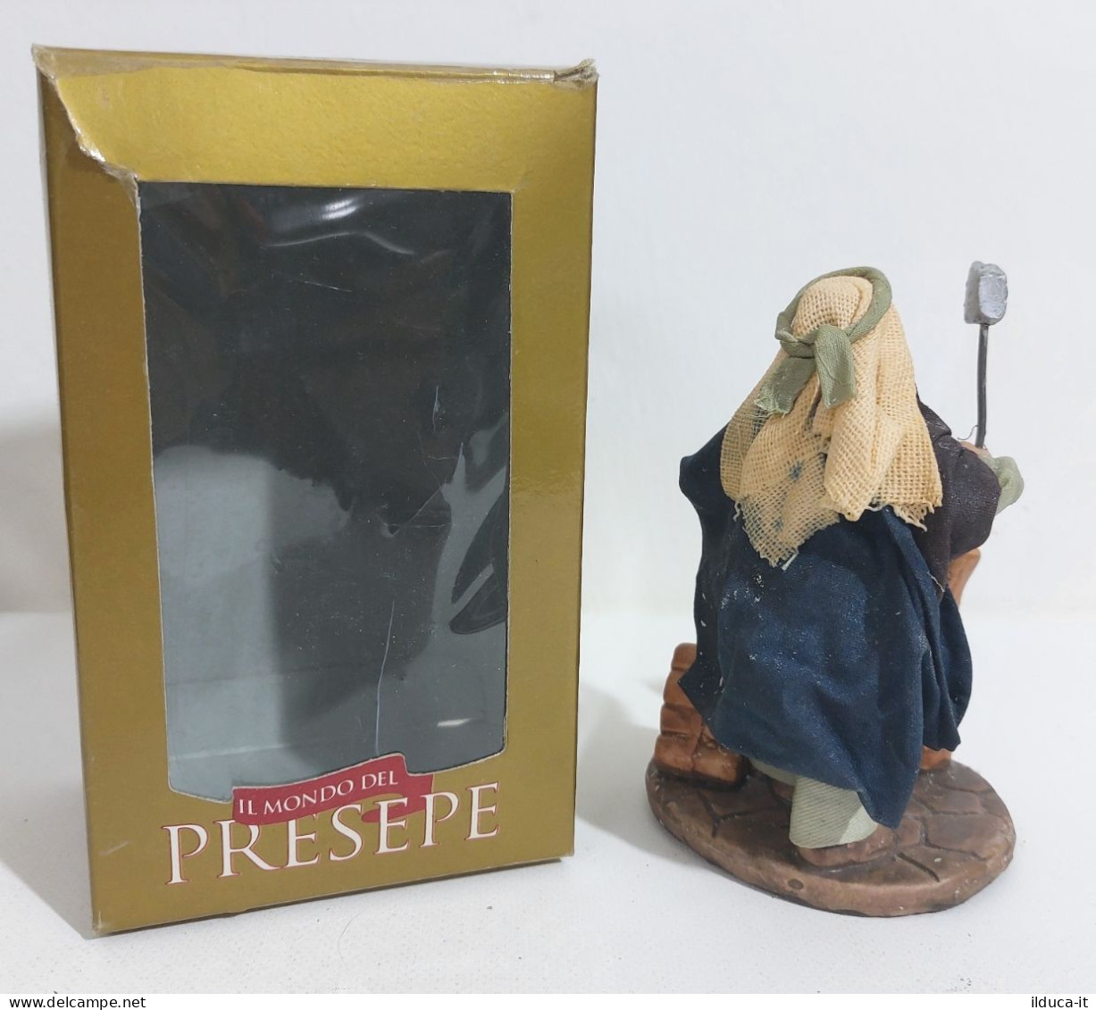 34037 Pastorello Mondo Del Presepe De Agostini - Falegname - H. 13 Cm - Kerstkribben