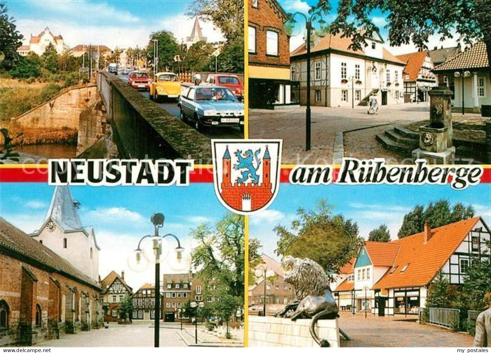 73176594 Neustadt Ruebenberge Brunnen Denkmal Ortsansichten Neustadt Ruebenberge - Neustadt Am Rübenberge