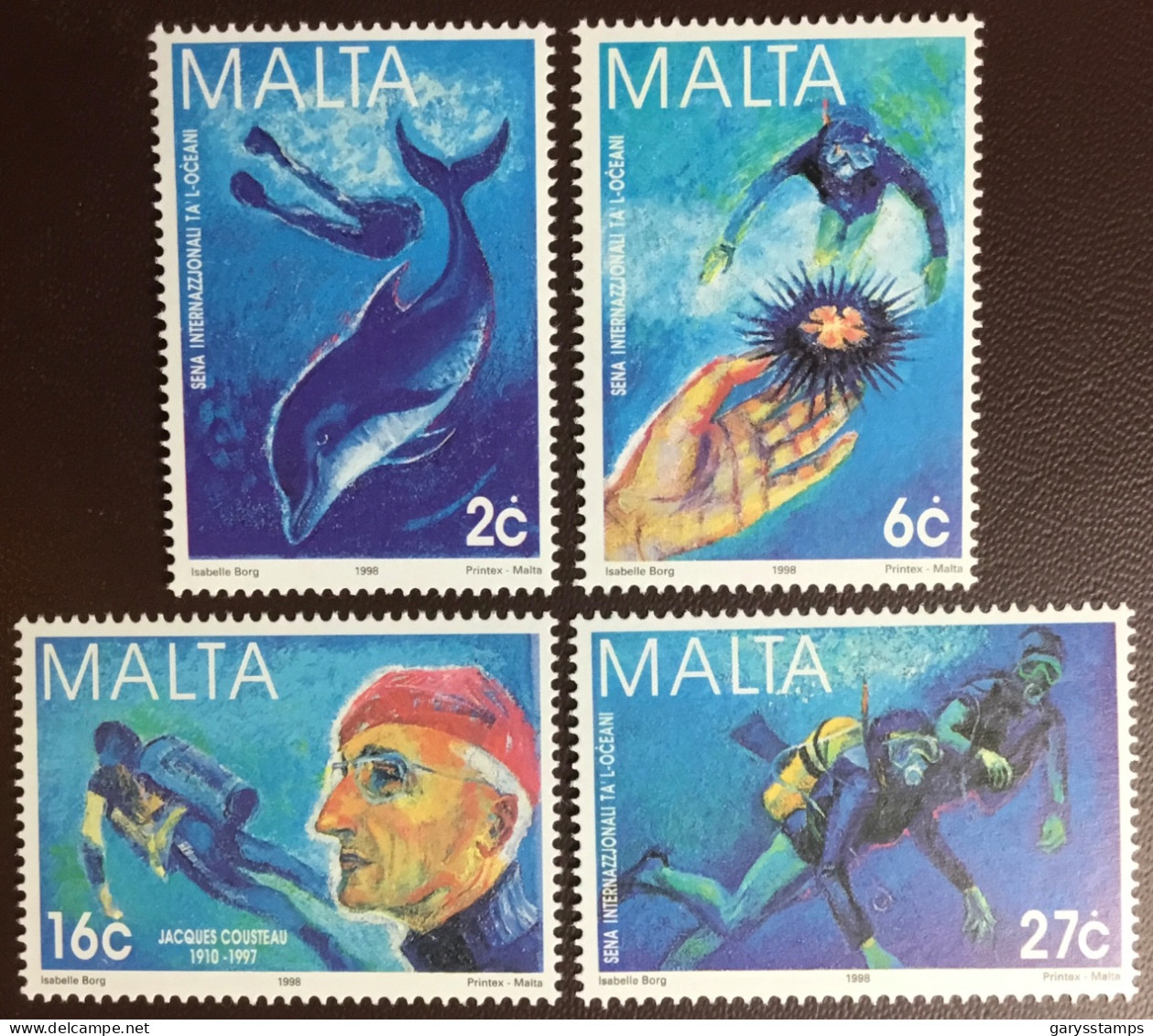 Malta 1998 Year Of The Ocean Marine Life MNH - Marine Life