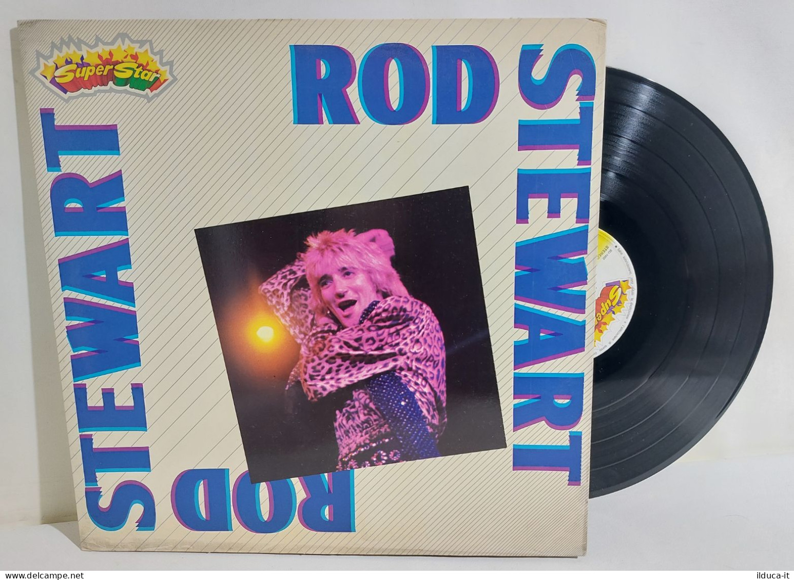 56907 LP 33 Giri Gatefold - Super Star - Rod Stewart - Disco, Pop