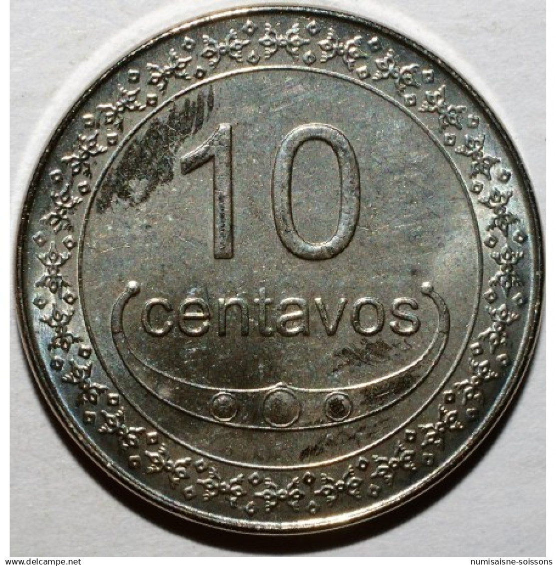 TIMOR ORIENTAL - KM 3 - 10 CENTAVOS 2004 - Coq - SUP - Timor