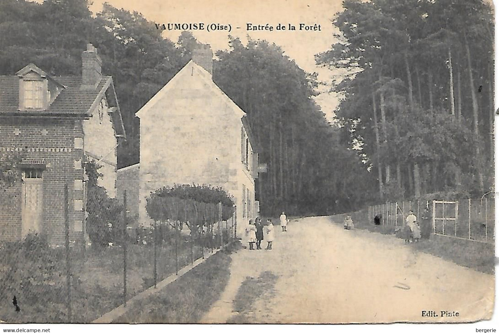 C/203                  60    Vaumoise    -    Entrée De La Foret - Vaumoise