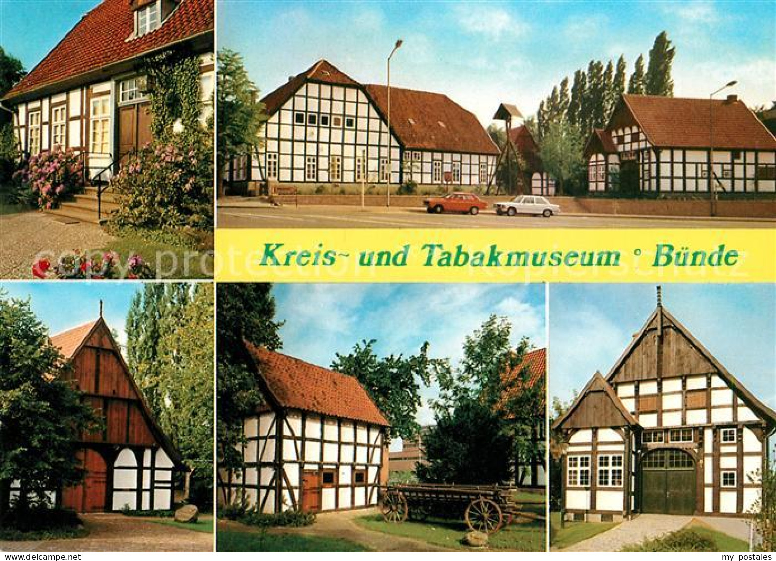 73157879 Buende Westfalen Kreismuseum Tabakmuseum Fachwerkhaeuser Buende Westfal - Bünde